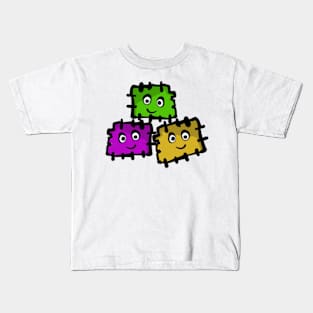 Cute Faces Kids T-Shirt